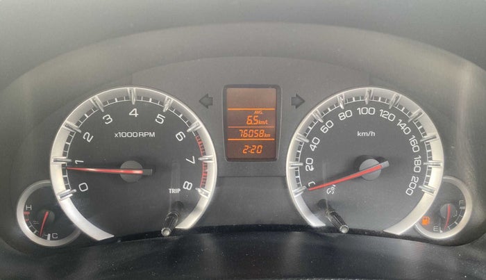 2012 Maruti Swift VXI, Petrol, Manual, 76,043 km, Odometer Image