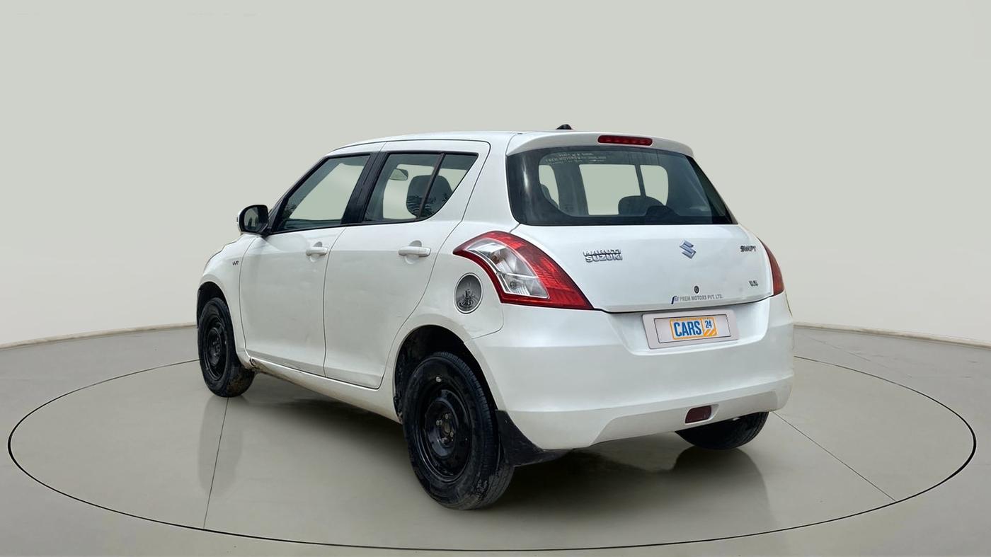 2012 Maruti Swift VXI, Petrol, Manual, 76,043 km, Left Back Diagonal