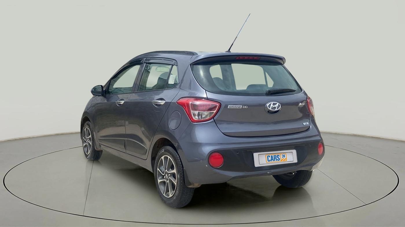 2017 Hyundai Grand i10 ASTA 1.2 KAPPA VTVT, Petrol, Manual, 44,268 km, Left Back Diagonal