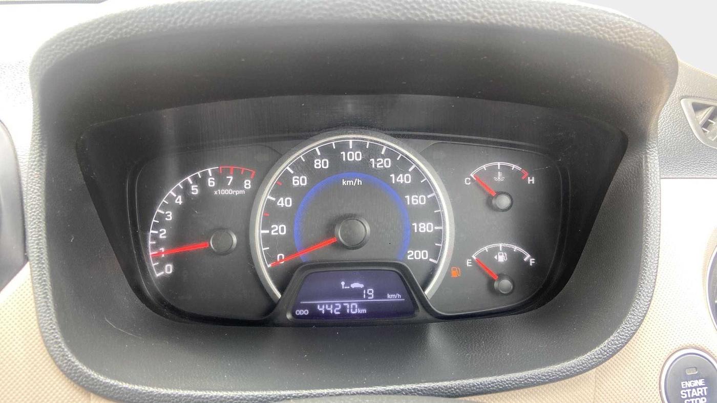 2017 Hyundai Grand i10 ASTA 1.2 KAPPA VTVT, Petrol, Manual, 44,268 km, Odometer Image