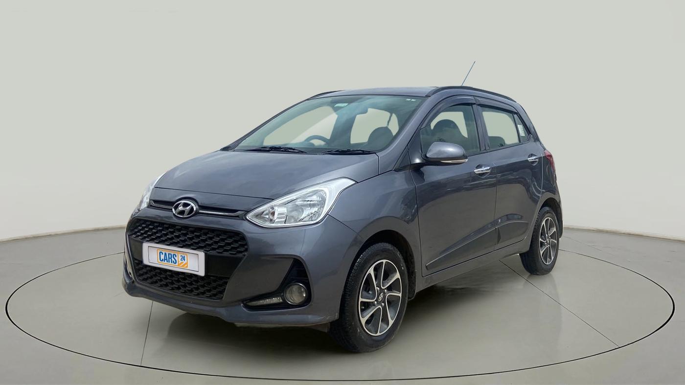 2017 Hyundai Grand i10 ASTA 1.2 KAPPA VTVT, Petrol, Manual, 44,268 km, Left Front Diagonal