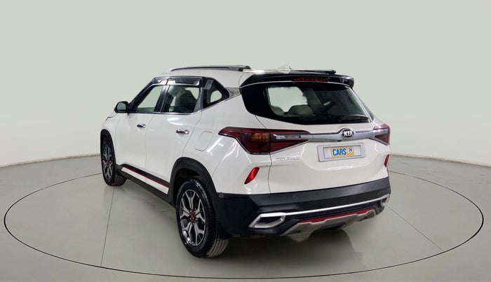 2019 KIA SELTOS GTX PLUS DCT 1.4 PETROL, Petrol, Automatic, 27,626 km, Left Back Diagonal