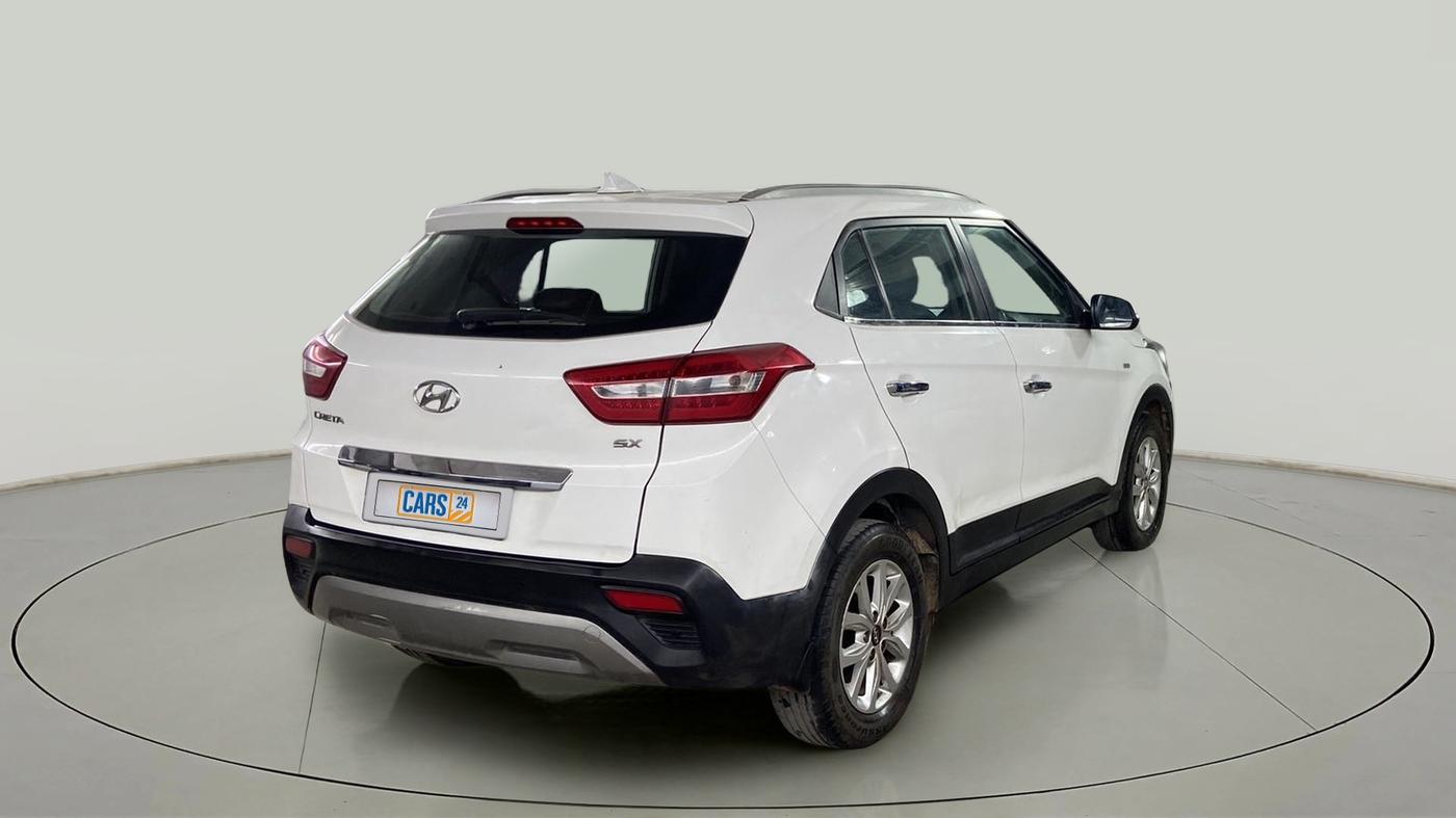 2020 Hyundai Creta SX AT 1.6 DIESEL, Diesel, Automatic, 78,046 km, Right Back Diagonal
