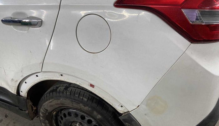 2020 Hyundai Creta SX AT 1.6 DIESEL, Diesel, Automatic, 78,046 km, Left quarter panel - Cladding has minor damage