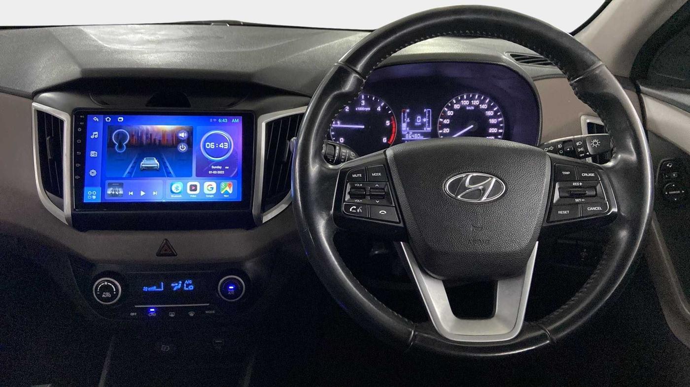 2020 Hyundai Creta SX AT 1.6 DIESEL, Diesel, Automatic, 78,046 km, Steering Wheel Close Up