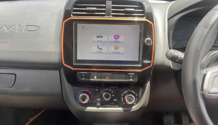 2020 Renault Kwid CLIMBER 1.0 AMT (O), Petrol, Automatic, 7,390 km, Air Conditioner