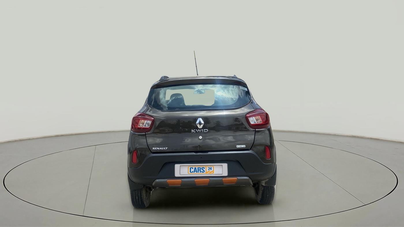 2020 Renault Kwid CLIMBER 1.0 AMT (O), Petrol, Automatic, 7,390 km, Back/Rear