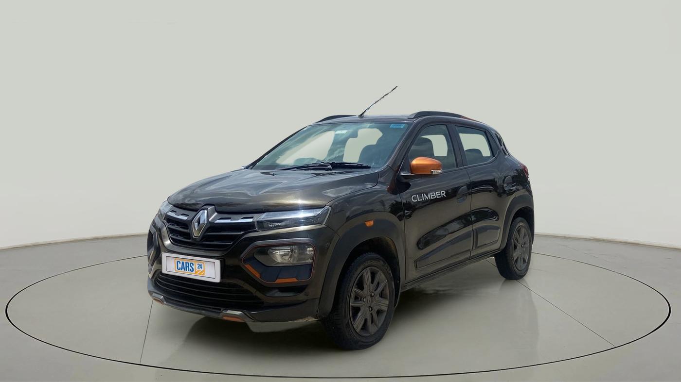 2020 Renault Kwid CLIMBER 1.0 AMT (O), Petrol, Automatic, 7,390 km, Left Front Diagonal