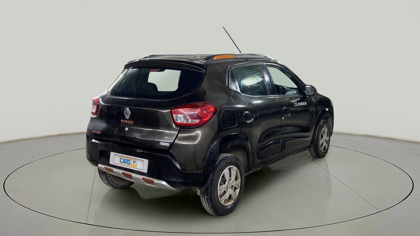 2018 Renault Kwid CLIMBER 1.0 AMT, Petrol, Automatic, 65,927 km, Right Back Diagonal