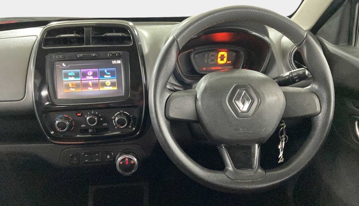 2018 Renault Kwid RXT 1.0 AMT (O), Petrol, Automatic, 42,332 km, Steering Wheel Close Up
