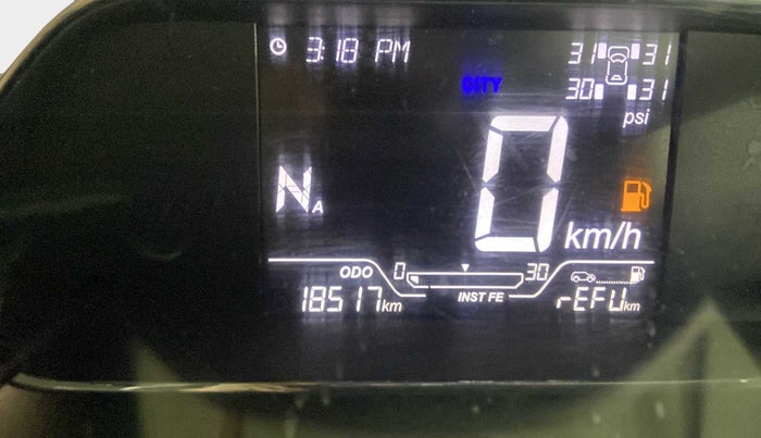 2021 Tata NEXON XZA PLUS (O) PETROL, Petrol, Automatic, 18,515 km, Odometer Image