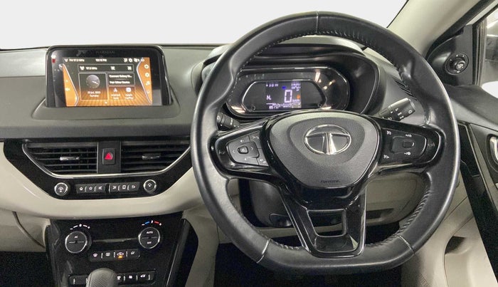 2021 Tata NEXON XZA PLUS (O) PETROL, Petrol, Automatic, 18,515 km, Steering Wheel Close Up