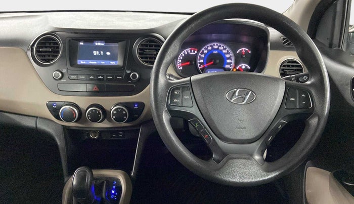2018 Hyundai Grand i10 MAGNA AT 1.2 KAPPA VTVT, Petrol, Automatic, 26,369 km, Steering Wheel Close Up