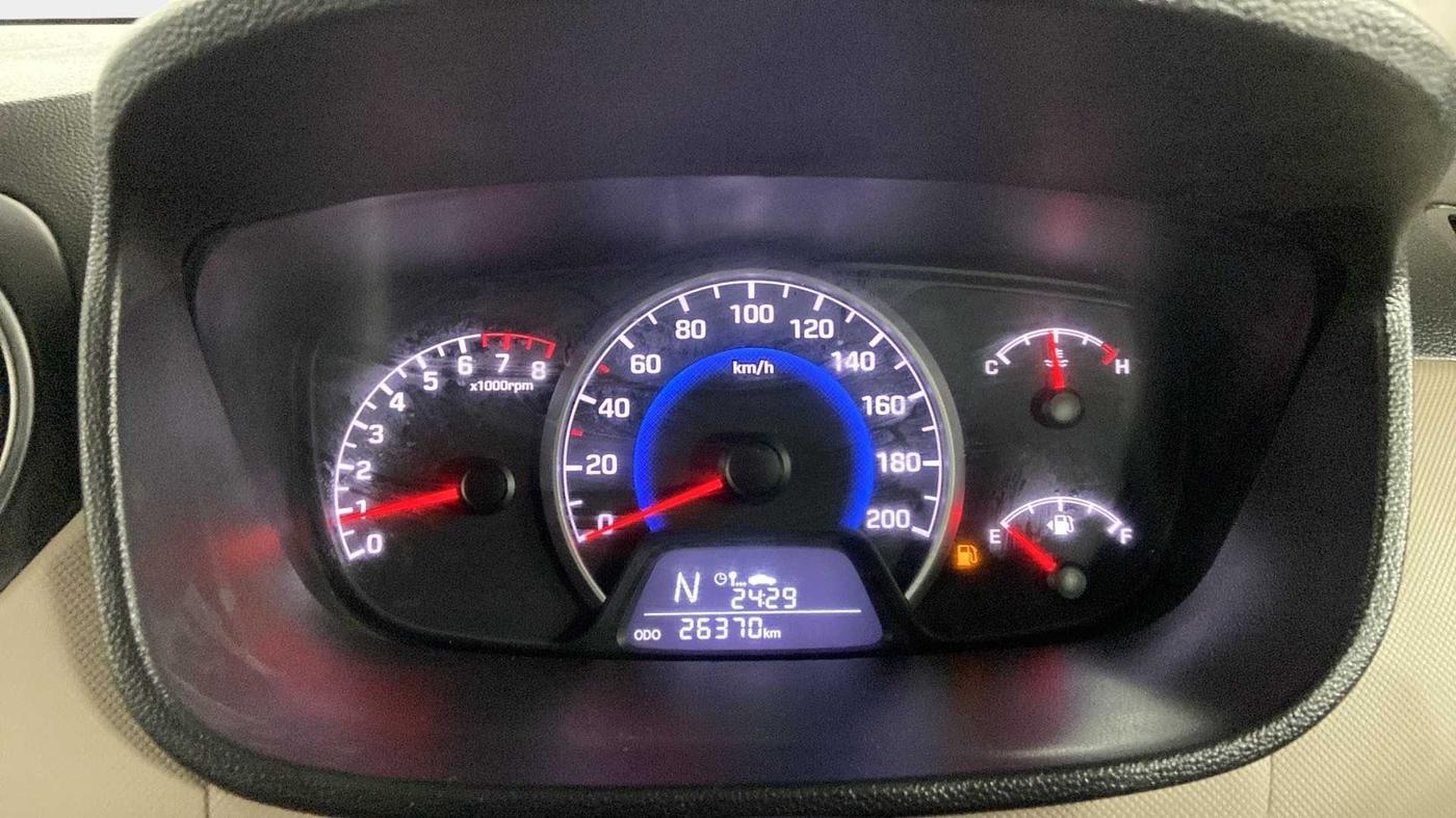 2018 Hyundai Grand i10 MAGNA AT 1.2 KAPPA VTVT, Petrol, Automatic, 26,369 km, Odometer Image