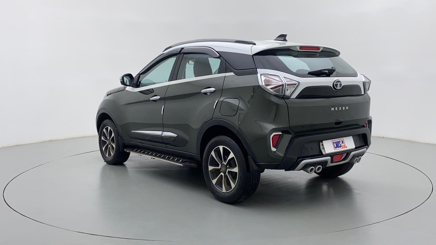 2021 Tata NEXON XZ+ SUNROOF 1.2 RTN, Petrol, Manual, 16,480 km, Left Back Diagonal