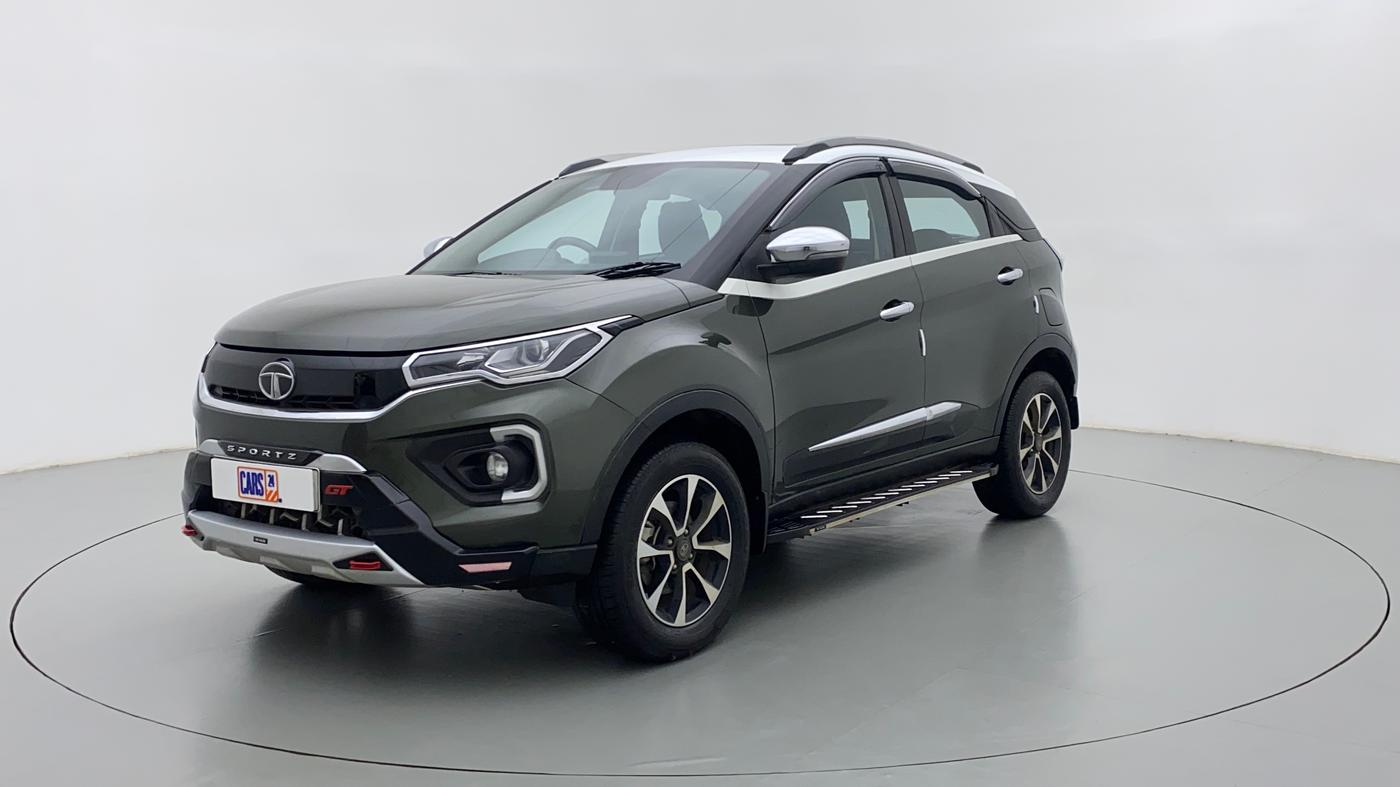 2021 Tata NEXON XZ+ SUNROOF 1.2 RTN, Petrol, Manual, 16,480 km, Left Front Diagonal