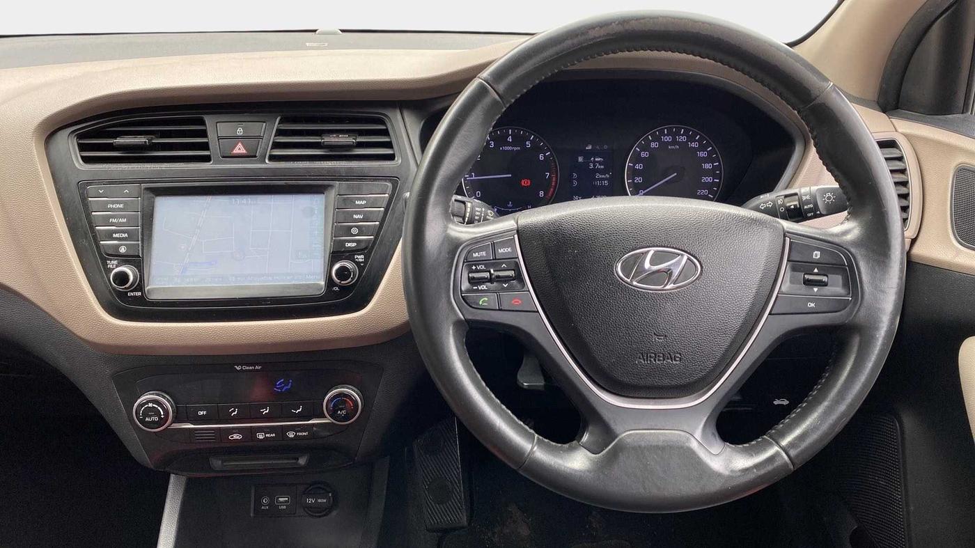 2016 Hyundai Elite i20 ASTA 1.2, Petrol, Manual, 60,525 km, Steering Wheel Close Up