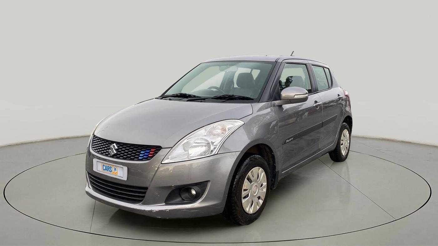 2014 Maruti Swift VXI, Petrol, Manual, 60,307 km, Left Front Diagonal