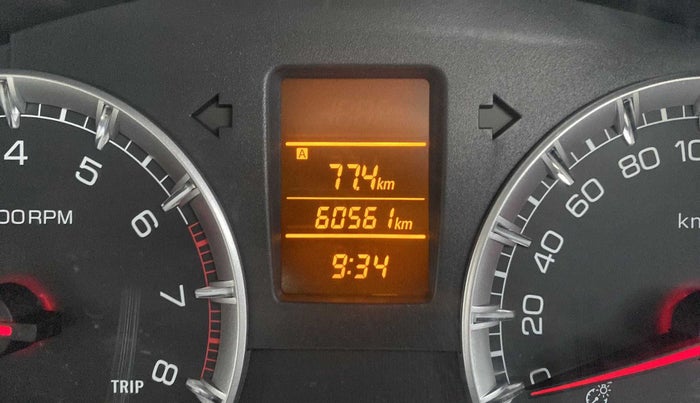 2014 Maruti Swift VXI, Petrol, Manual, 60,307 km, Odometer Image