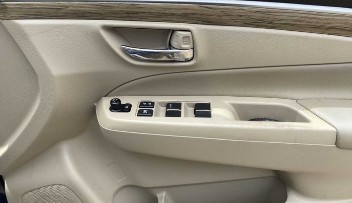 2018 Maruti Ciaz ALPHA 1.5 SHVS PETROL, Petrol, Manual, 23,621 km, Driver Side Door Panels Control
