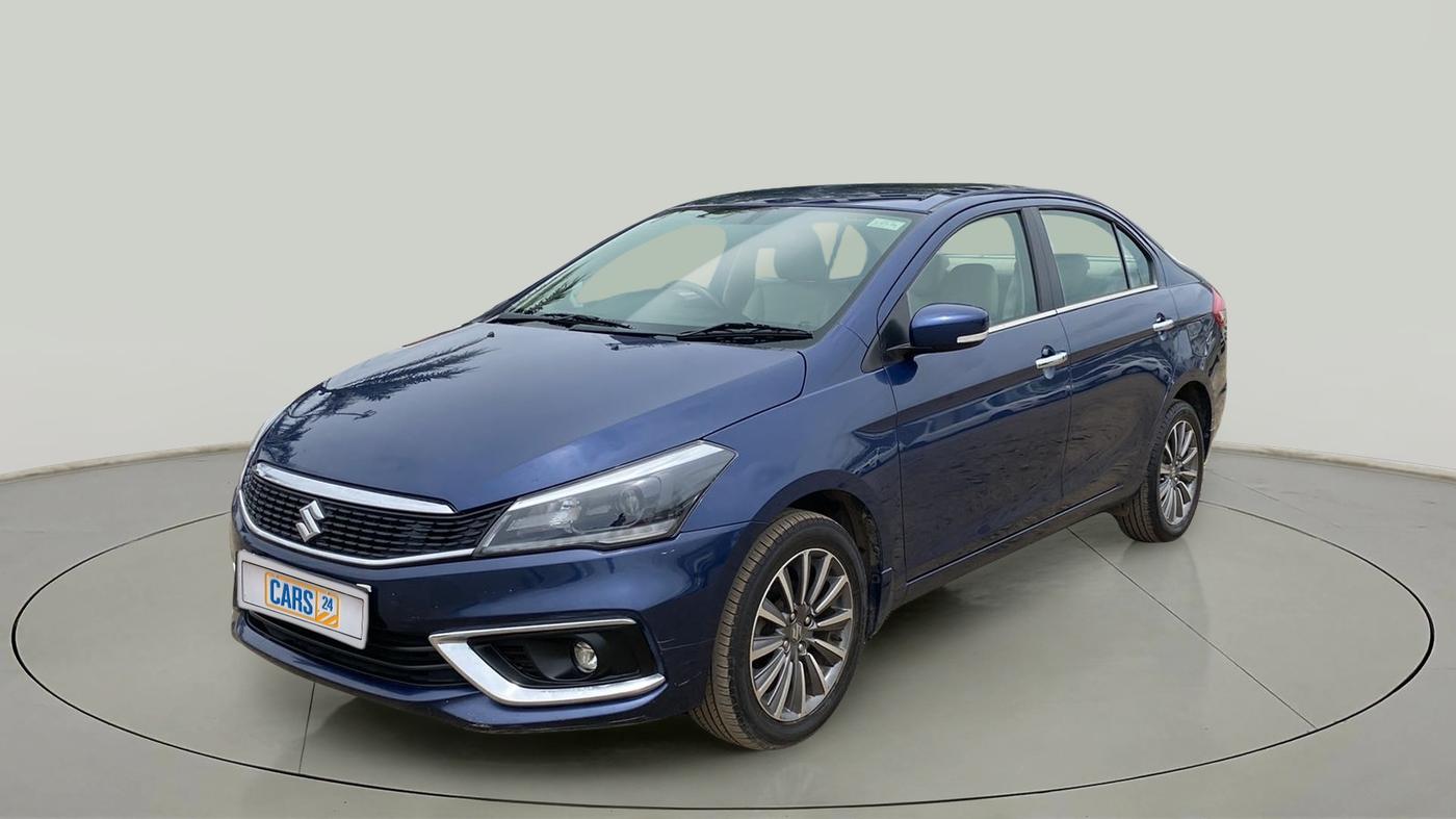 2018 Maruti Ciaz ALPHA 1.5 SHVS PETROL, Petrol, Manual, 23,621 km, Left Front Diagonal
