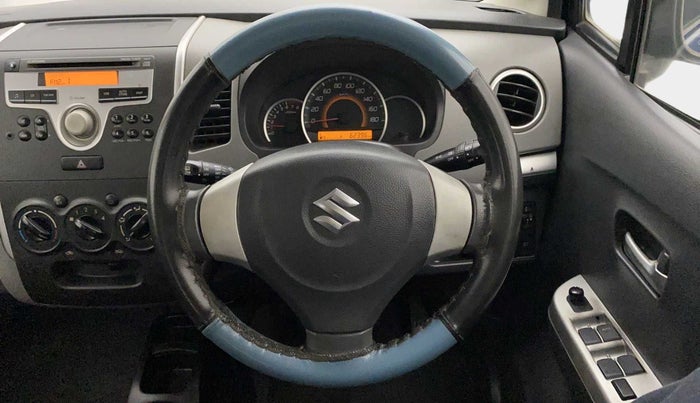 2010 Maruti Wagon R 1.0 VXI, Petrol, Manual, 62,453 km, Steering Wheel Close Up