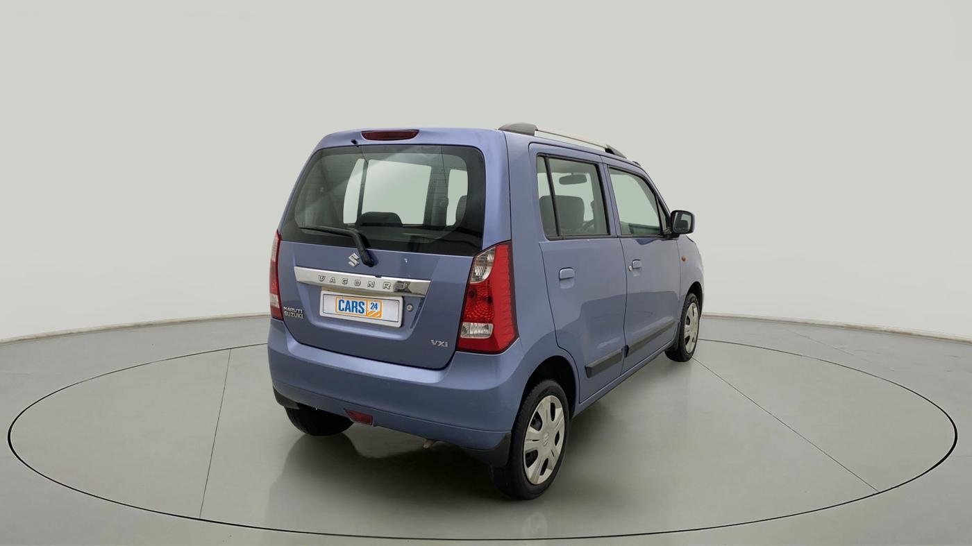 2010 Maruti Wagon R 1.0 VXI, Petrol, Manual, 62,453 km, Right Back Diagonal