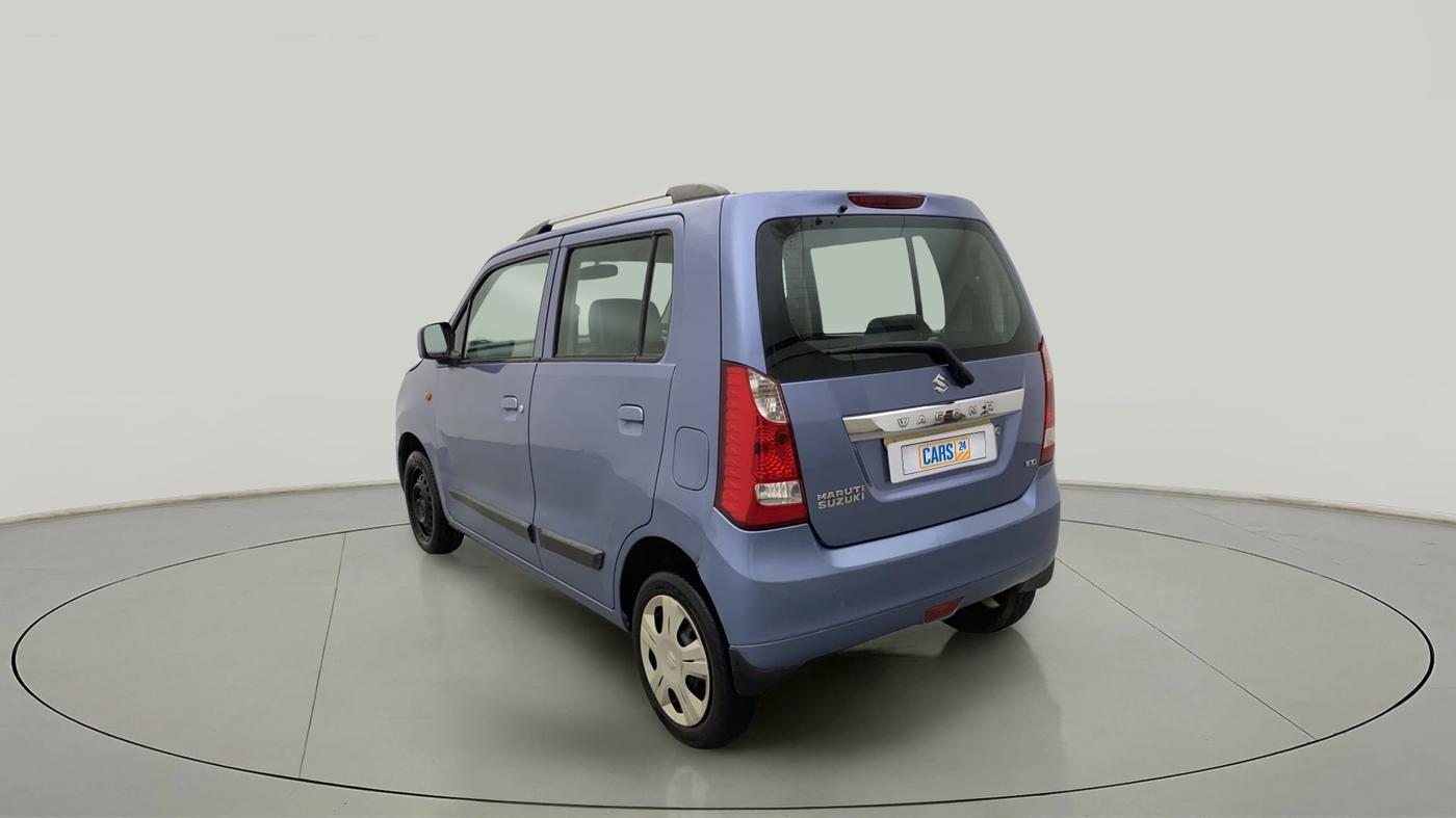 2010 Maruti Wagon R 1.0 VXI, Petrol, Manual, 62,453 km, Left Back Diagonal