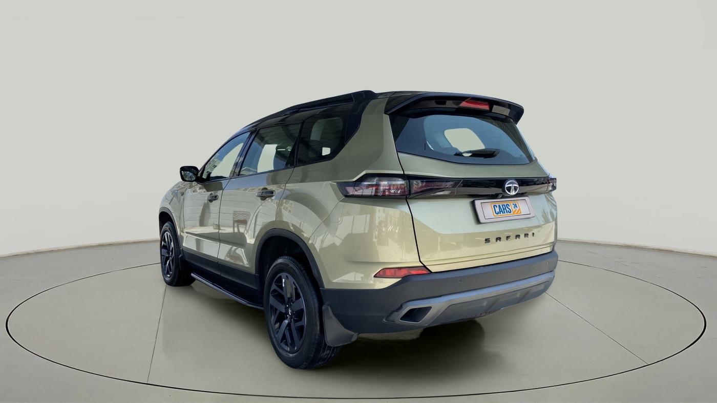 2022 Tata Safari XZA PLUS 6S KAZIRANGA, Diesel, Automatic, 53,966 km, Left Back Diagonal