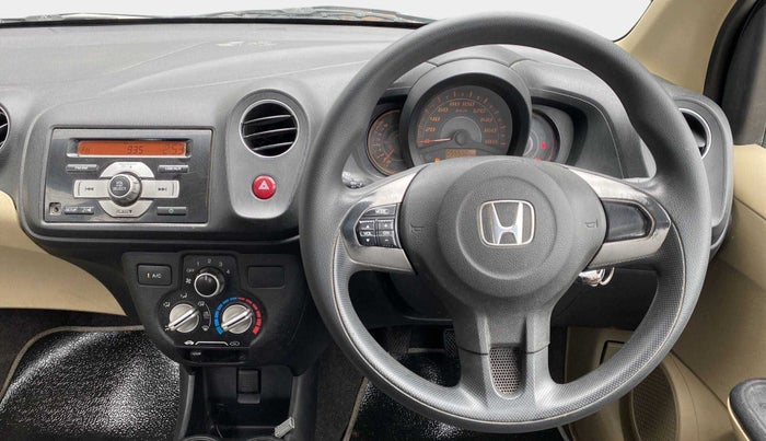 2014 Honda Amaze 1.2L I-VTEC S, Petrol, Manual, 55,544 km, Steering Wheel Close Up