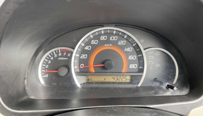 2014 Maruti Wagon R 1.0 VXI, Petrol, Manual, 43,221 km, Odometer Image