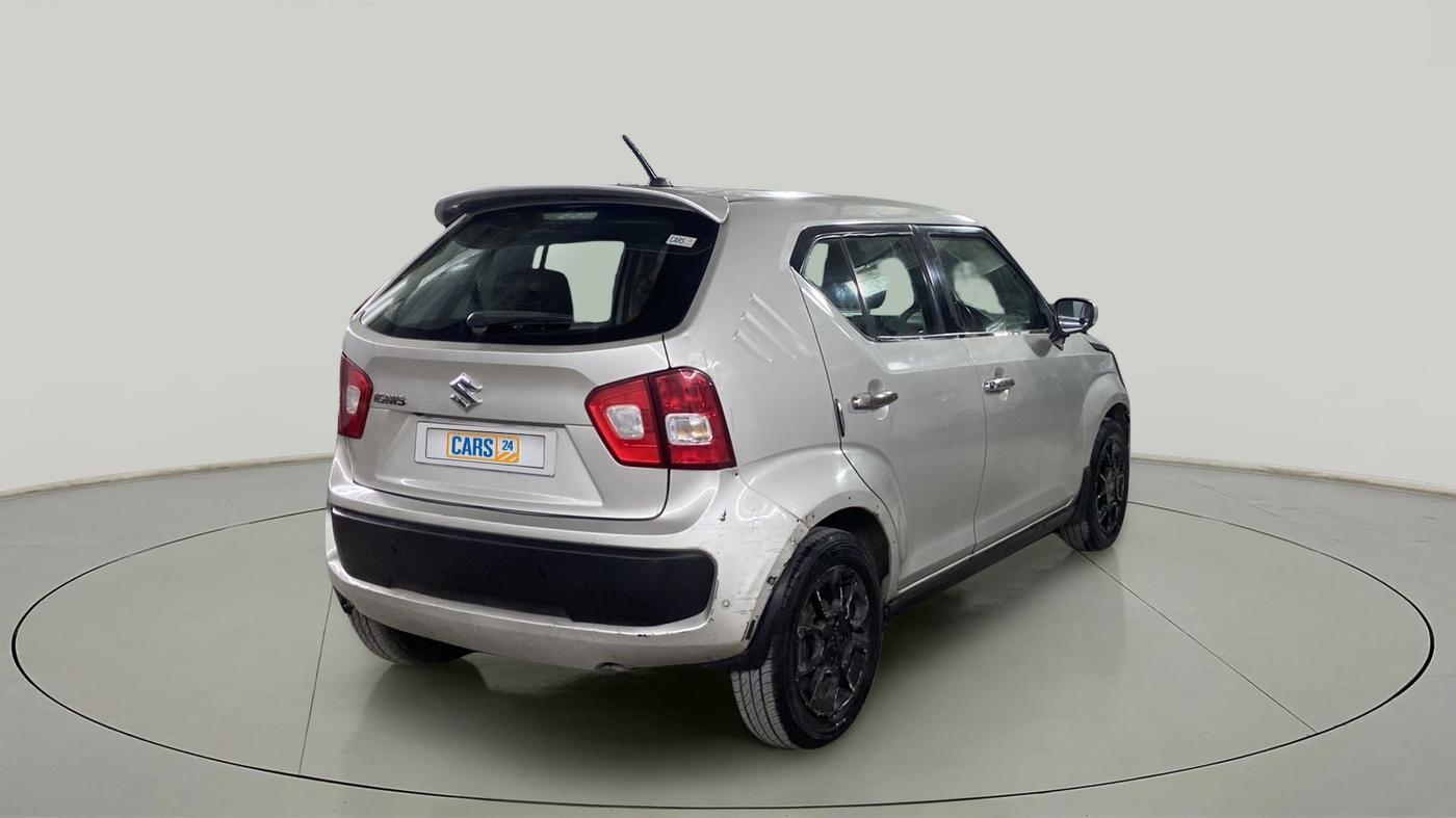 2018 Maruti IGNIS ALPHA 1.2, Petrol, Manual, 1,23,263 km, Right Back Diagonal