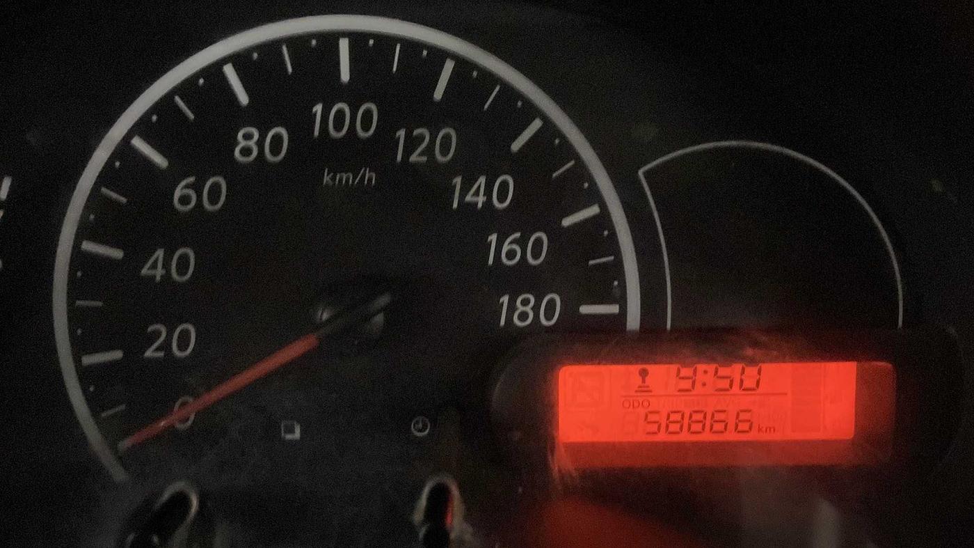 2018 Nissan Micra Active XV, Petrol, Manual, 58,866 km, Odometer Image