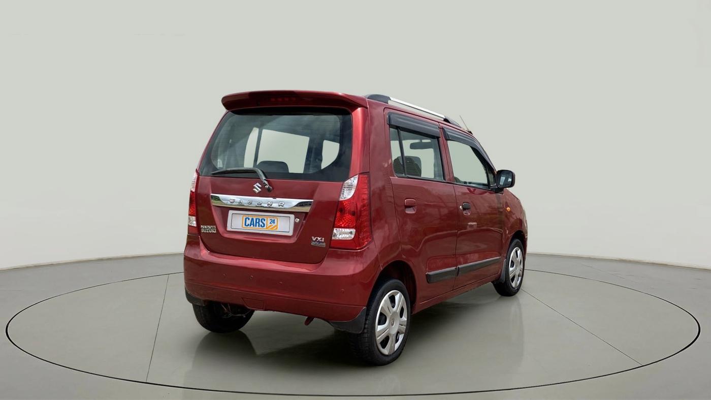 2016 Maruti Wagon R 1.0 VXI AMT, Petrol, Automatic, 34,772 km, Right Back Diagonal