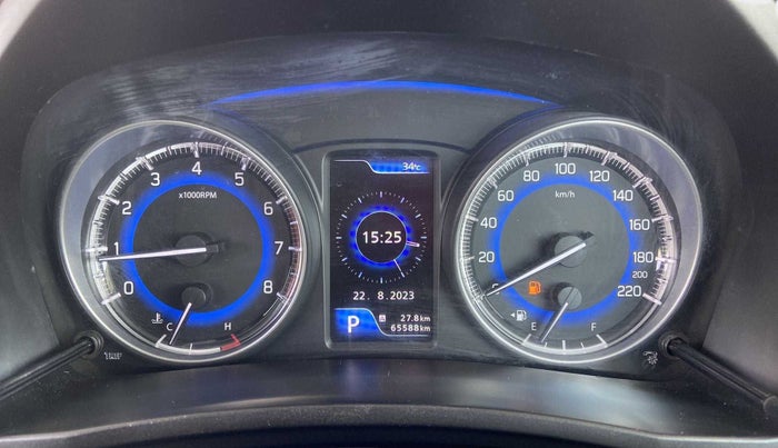 2017 Maruti Baleno ZETA CVT PETROL 1.2, Petrol, Automatic, 65,575 km, Odometer Image