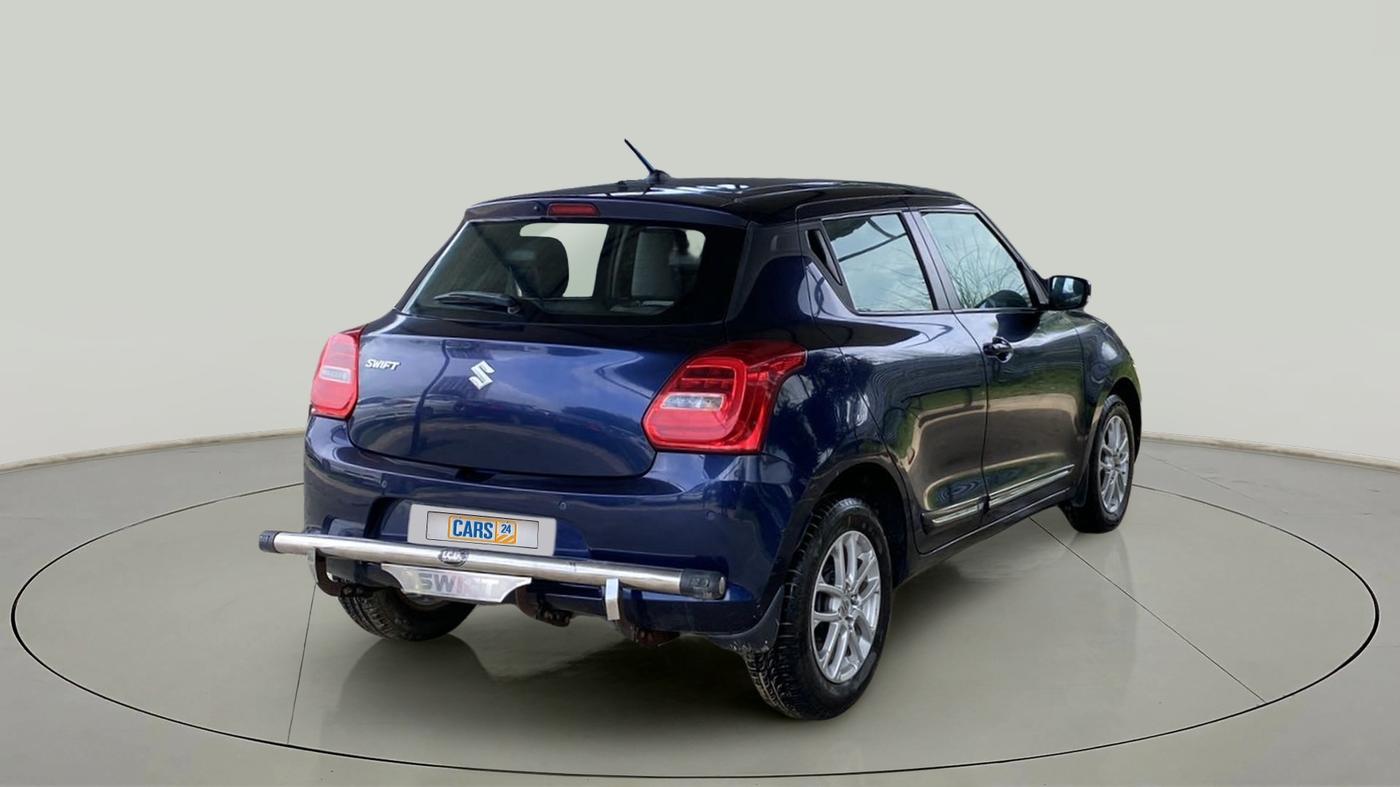 2018 Maruti Swift ZXI AMT, Petrol, Automatic, 71,505 km, Right Back Diagonal