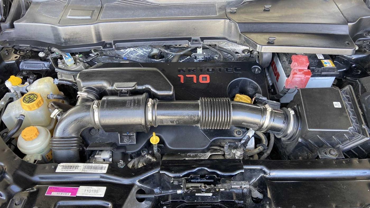 2021 Tata Harrier XZA PLUS 2.0L DARK EDITION, Diesel, Automatic, 22,592 km, Open Bonet