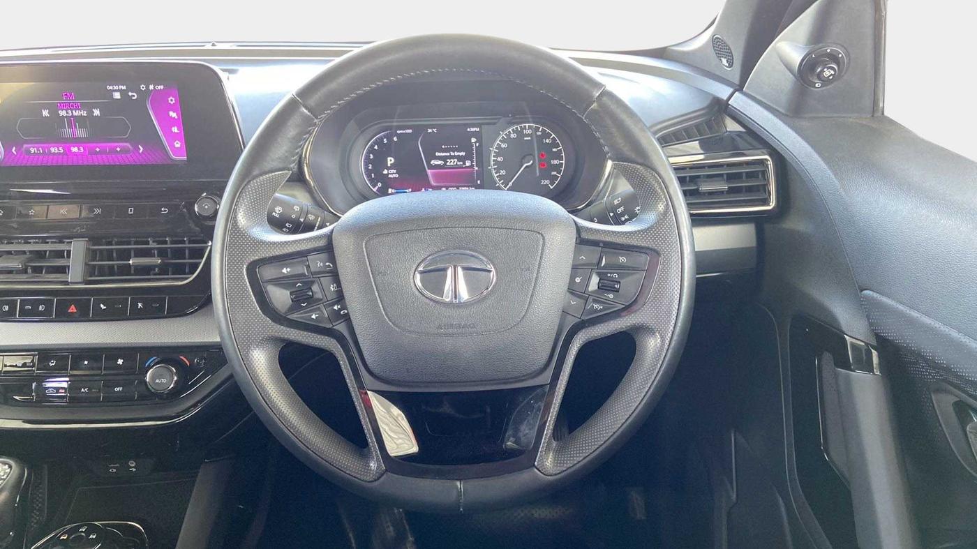 2021 Tata Harrier XZA PLUS 2.0L DARK EDITION, Diesel, Automatic, 22,592 km, Steering Wheel Close Up