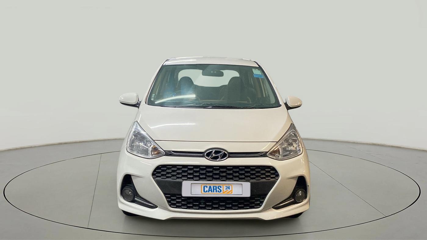 2017 Hyundai Grand i10 SPORTZ 1.2 KAPPA VTVT, Petrol, Manual, 19,754 km, Front