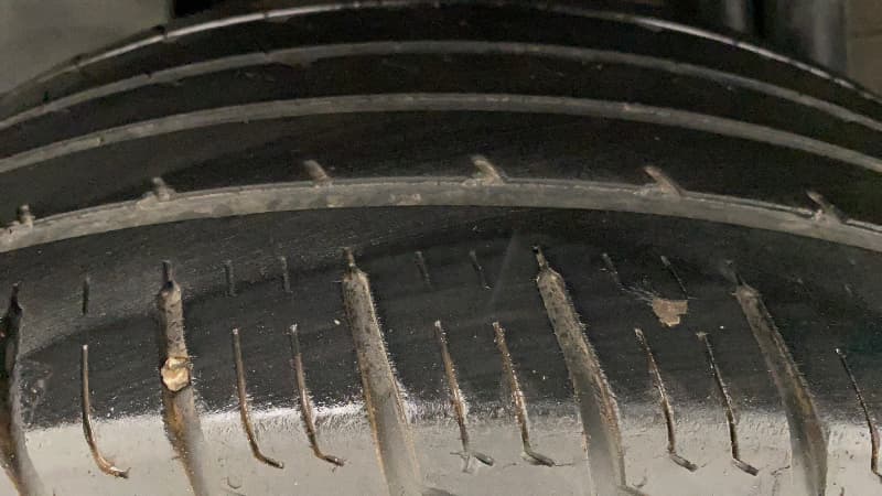 2017 Renault Duster RXS CVT, Petrol, Automatic, 61,457 km, Right Rear Tyre Tread