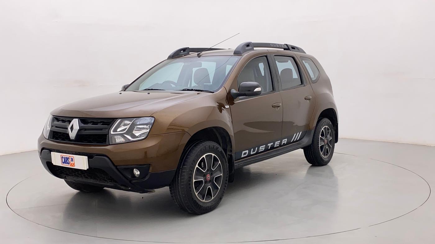 2017 Renault Duster RXS CVT, Petrol, Automatic, 61,457 km, Left Front Diagonal