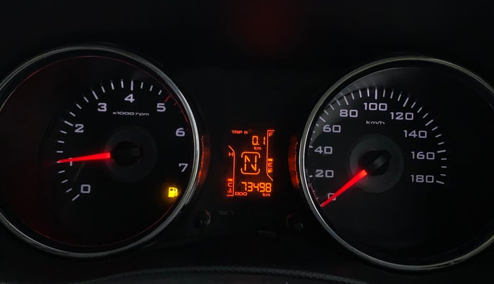 2016 Mahindra TUV300 T8, Diesel, Manual, 73,666 km, Odometer Image