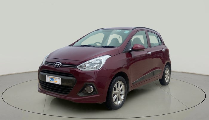 2015 Hyundai Grand i10 ASTA AT 1.2 KAPPA VTVT, Petrol, Automatic, 36,459 km, Left Front Diagonal