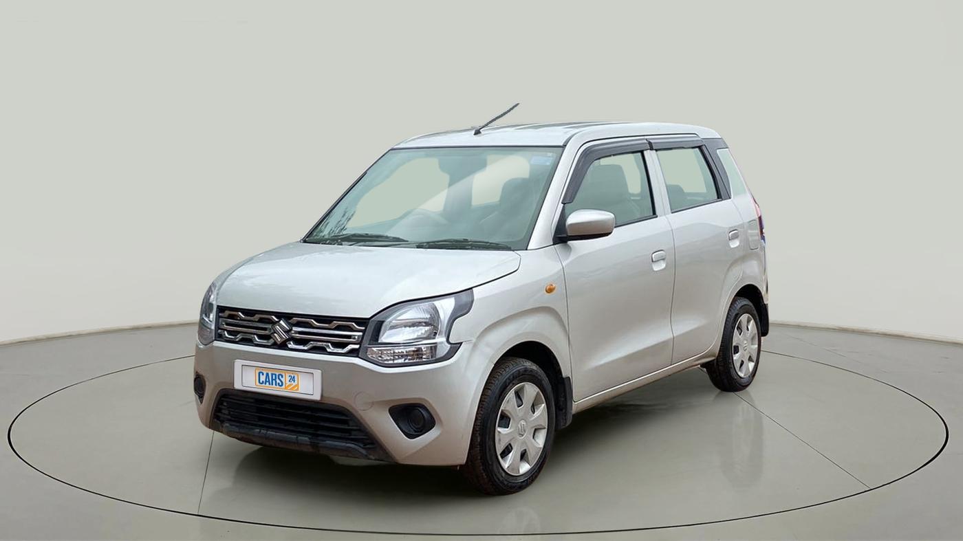 2019 Maruti New Wagon-R VXI 1.0, Petrol, Manual, 31,197 km, Left Front Diagonal