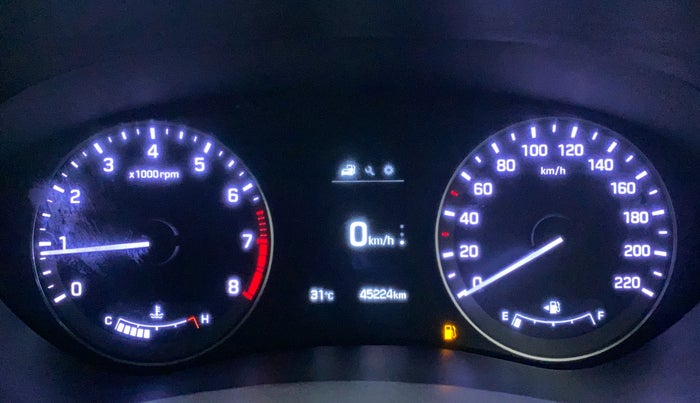 2018 Hyundai Elite i20 ASTA 1.2 (O), Petrol, Manual, 45,224 km, Odometer Image