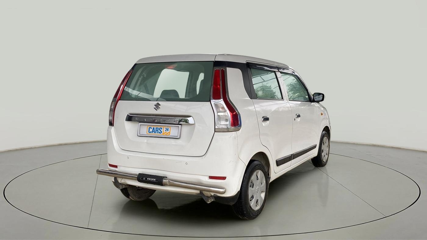 2019 Maruti New Wagon-R VXI 1.0, Petrol, Manual, 19,910 km, Right Back Diagonal