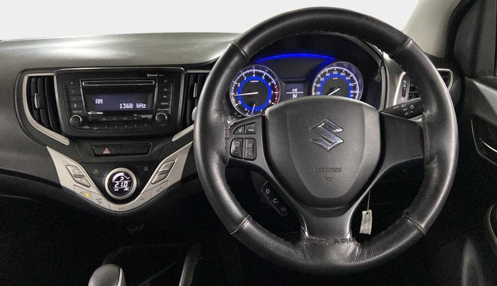 2016 Maruti Baleno DELTA CVT PETROL 1.2, Petrol, Automatic, 13,475 km, Steering Wheel Close Up