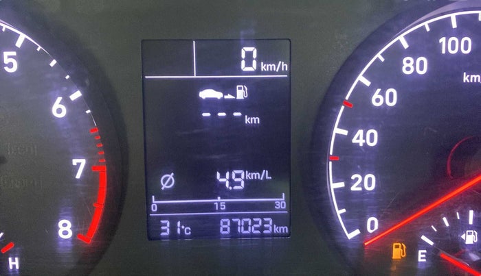 2018 Hyundai Verna 1.6 VTVT SX, Petrol, Manual, 87,005 km, Odometer Image