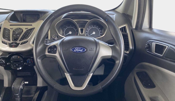 2017 Ford Ecosport TITANIUM 1.5L PETROL AT, Petrol, Automatic, 73,899 km, Steering Wheel Close Up