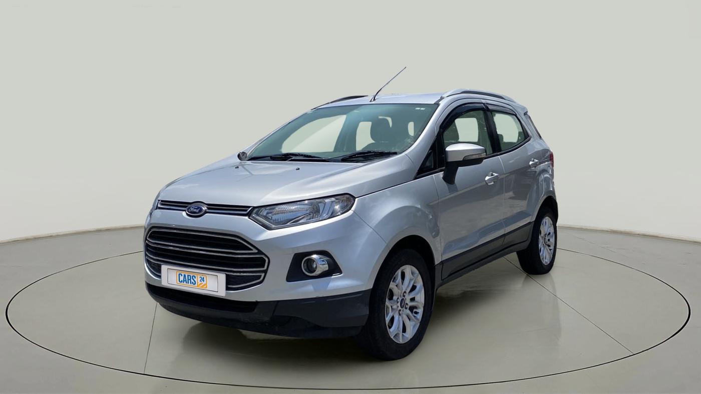 2017 Ford Ecosport TITANIUM 1.5L PETROL AT, Petrol, Automatic, 73,899 km, Left Front Diagonal